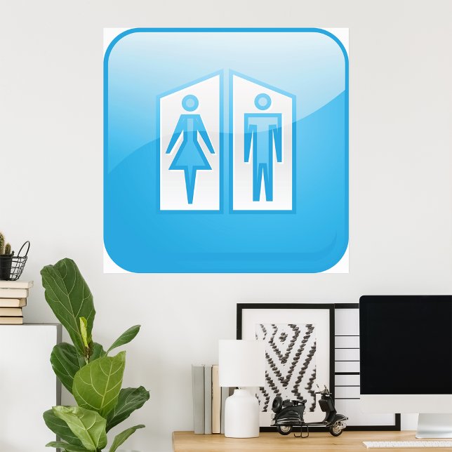 Toilets Icon Poster (Creator Uploaded)