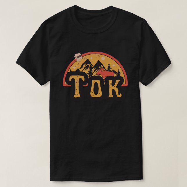 Tok, Alaska T-Shirt (Design Front)
