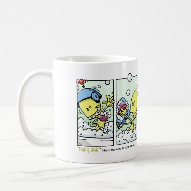 Tok & Jok Bath Time Mug (Left)