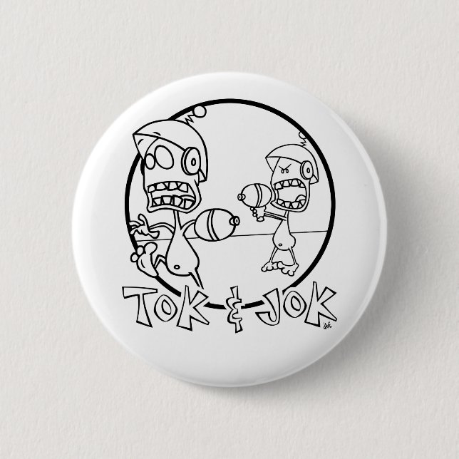 Tok & Jok Button (Front)