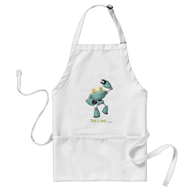 Tok & Jok TokBot vs. JokBot Light Aprons (Front)