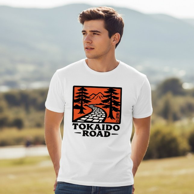 Tokaido Road - Japan - Samurai  Tri-Blend Shirt (Creator Uploaded)