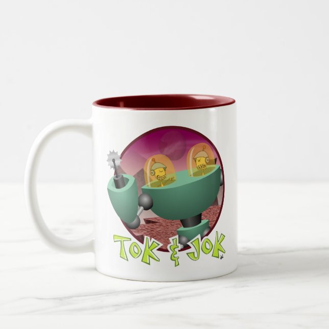 TokBOT & JokBOT Mug (Left)
