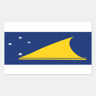 Tokelau Flag Rectangular Sticker