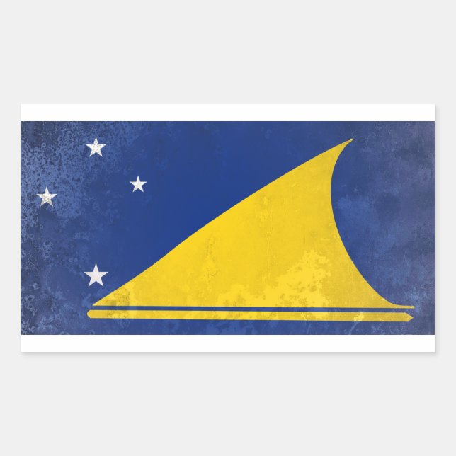 Tokelau Rectangular Sticker (Front)