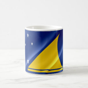 Tokelau -  Waving Flag - Coffee Mug