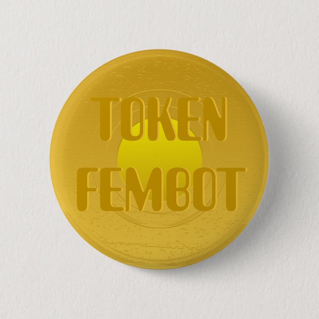 Token Fembot Button (Front)