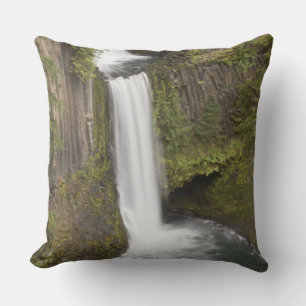 Toketee Falls in Douglas county, Oregon Cushion