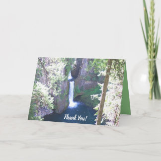 Toketee Falls Thank You! Thank You Card