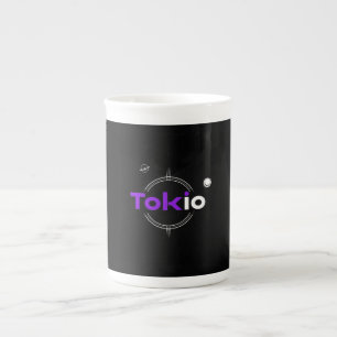 Tokio samurai bone china mug