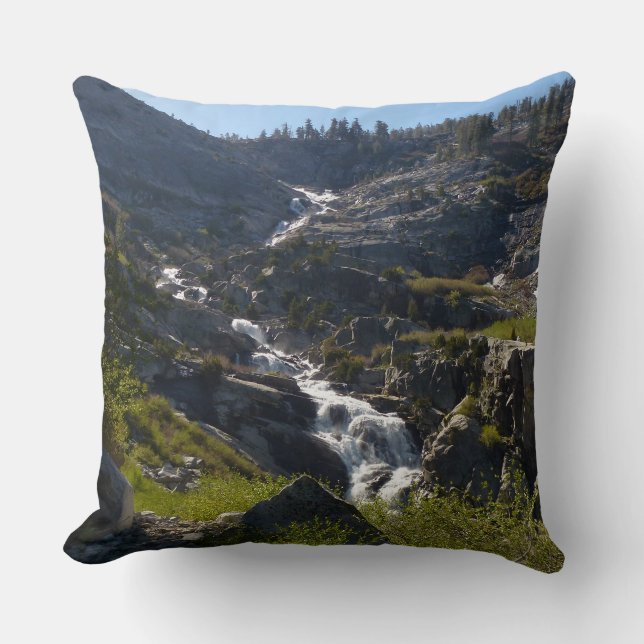Tokopah Falls I at Sequoia National Park Cushion (Front)