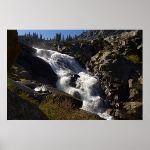 Tokopah Falls II at Sequoia National Park Poster