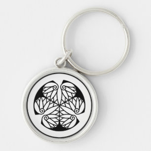 Tokugawa hollyhock(13)EDO Key Ring