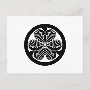 Tokugawa hollyhock 5(5th Tsunayoshi)23 Postcard