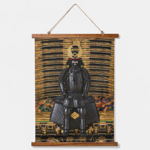 Tokugawa Ieyasu Samurai Armor Japanese Wall Tapest Hanging Tapestry