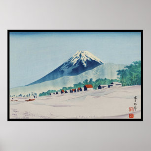 Tokuriki Tomikichiro 36 Views Of Fuji Art Japan Poster