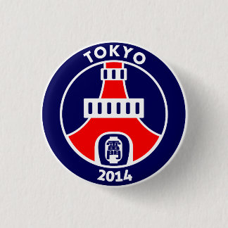 TOKYO2014 3 CM ROUND BADGE