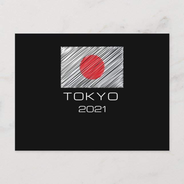 Tokyo 2021 postcard (Front)