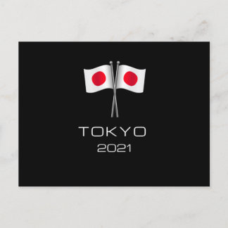 Tokyo 2021 postcard