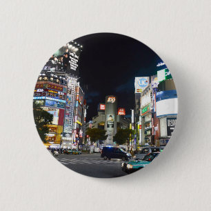 Tokyo 6 Cm Round Badge