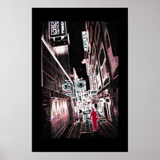 Tokyo alley poster