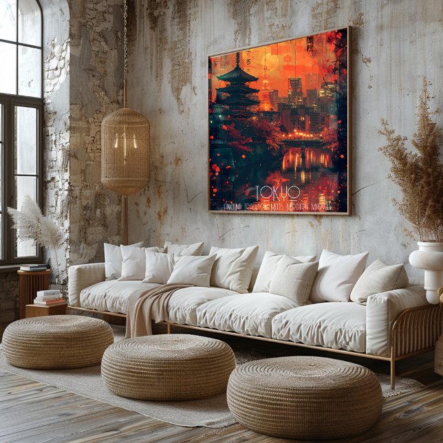 Tokyo: Ancestral Tradition Shining Modernity Poster (Creator Uploaded)