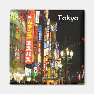 Tokyo by Night Magnet