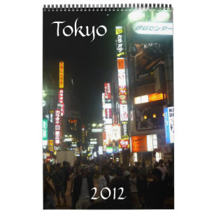 tokyo calendar 2012