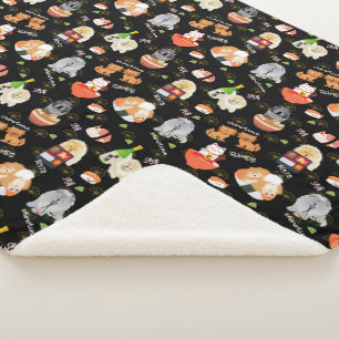 TOKYO CHOWTIME  Chow  Sherpa Blanket
