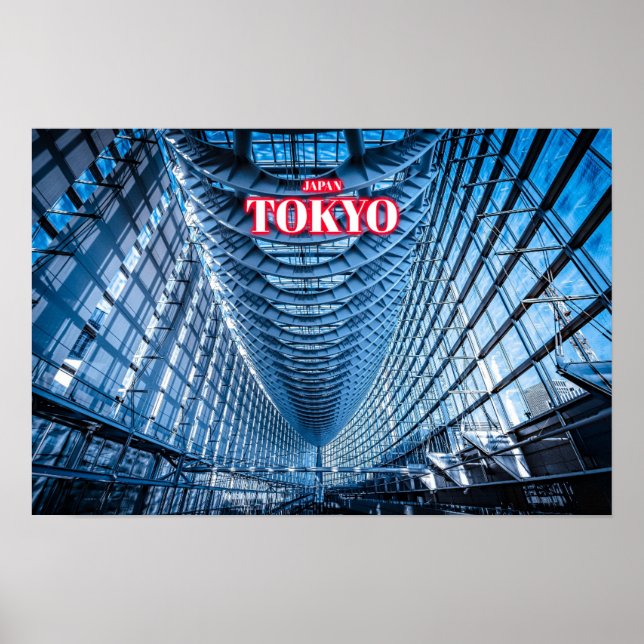 Tokyo City Architecture - Japan Poster (Front)