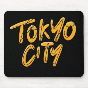 Tokyo City T-Shirt Mouse Pad