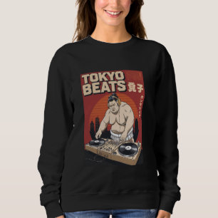 Tokyo City Vintage Dj Beats 05 Sweatshirt
