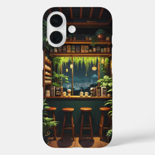 Tokyo Coffee House iPhone 16 Case
