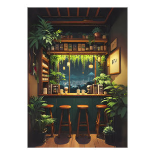 Tokyo Coffee House  Photo Print