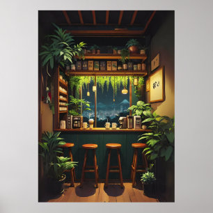 Tokyo Coffee House Poster