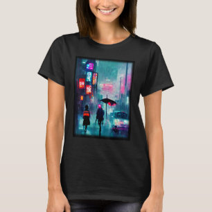 Tokyo Cyberpunks Retro lo-fi indie Japan vibe aest T-Shirt