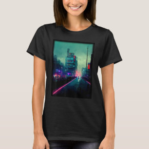 Tokyo Cyberpunks Retro lo fi indie Japan vibe aest T-Shirt