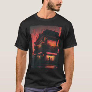 Tokyo Cyberpunks Retro lo-fi indie Japan vibe aest T-Shirt