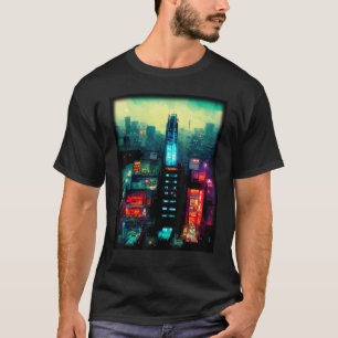 Tokyo Cyberpunks Retro lo-fi indie Japan vibe aest T-Shirt