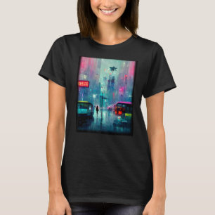 Tokyo Cyberpunks Retro lo fi indie Japan vibe aest T-Shirt