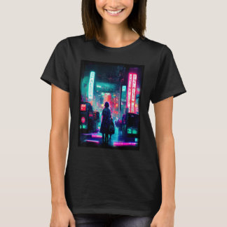 Tokyo Cyberpunks Retro lo fi indie Japan vibe aest T-Shirt