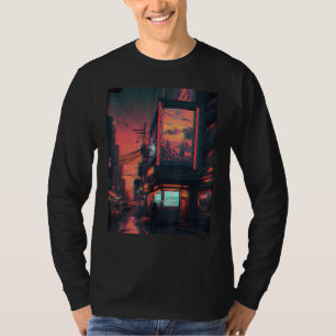 Tokyo Cyberpunks Retro lo-fi indie Japan vibe aest T-Shirt