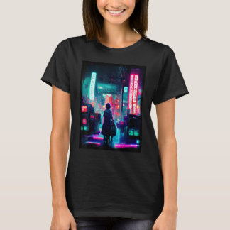 Tokyo Cyberpunks Retro lo fi indie Japan vibe aest T-Shirt