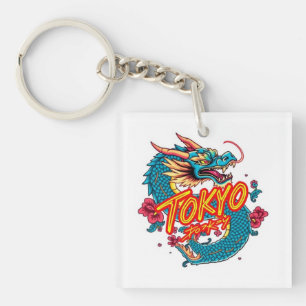 Tokyo Dragon Key Ring
