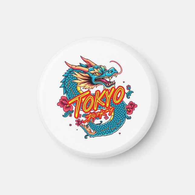 Tokyo Dragon Magnet (Front)