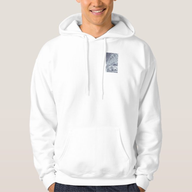 Tokyo Drifter Hand- Drawn Hoodie (Front)
