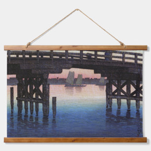 Tokyo Fukagawa, Hasui Kawase Hanging Tapestry