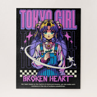 Tokyo Girl: Rhythm of Resilience Jigsaw Puzzle
