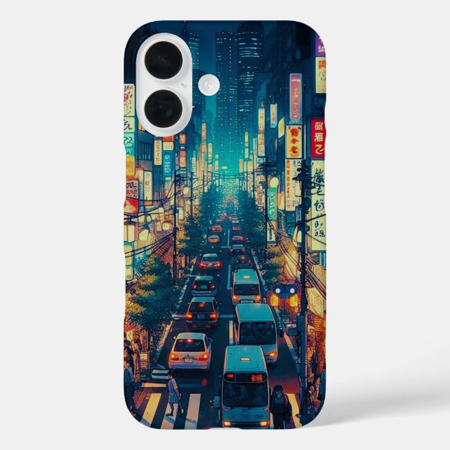 Tokyo in Motion Case-Mate iPhone Case (Back)