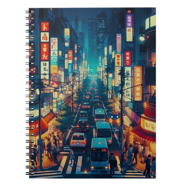 Tokyo in Motion Notebook (Front)